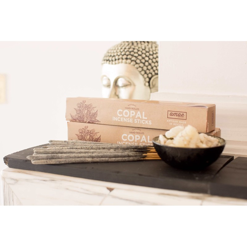 Copal Incense 120 Sticks, 100% INCIENSO Copal Mexicano 120 VARILLAS