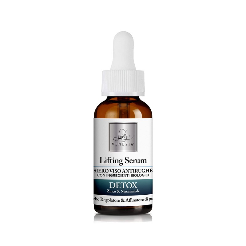 Detox Anti-Wrinkle Serum with Organic Ingredients - 30 ml