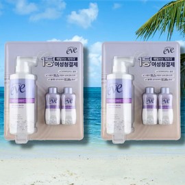 Summer's Eve Summer Eve Feminine Cleanser Prevention Daiso 444ml + 59ml x2, 2 units / 썸머스이브 여성청결제 예방 다이소 444ml + 59ml x2, 2개