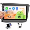 2+64GB Android Car Stereo for Honda Civic 2012-2015 Wireless Carplay