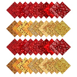 Soimoi Batik Print Precut 5-inch Cotton Fabric Quilting Squares Charm Pack DIY Patchwork Sewing Craft