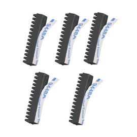 JUUPINE 5PCS Nozzle Silicone Brush Replacement Kit for Bambu Lab A1/K1/K1C/K1 Max 3D Printer,Hotbed Mounted Silicone Wiper Cleaning Tool, Not Compatible with A1 Mini