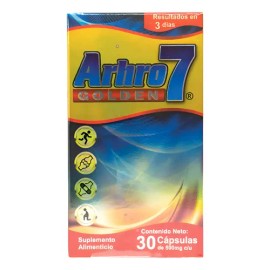 Arhro 7 Golden 30 Cápsulas Ener Green Sin Sabor