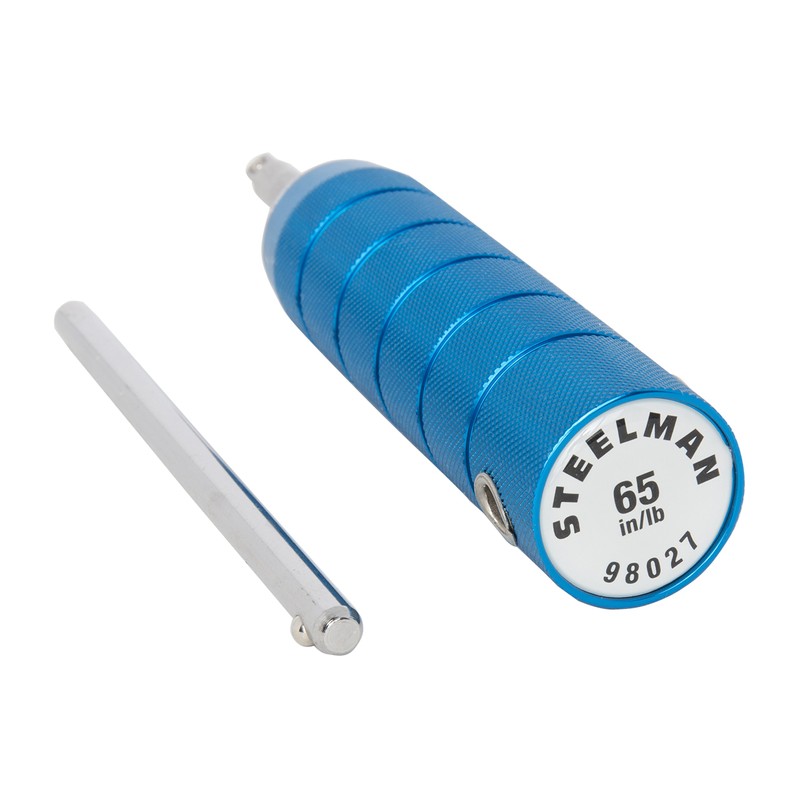 Steelman TPMS Sensor Maintenence Set, 65-inch-lb Torque Driver and Tommy