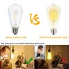 ASOKO ST64 Frosted Edison Vintage Light Bulbs, 6W LED (60W