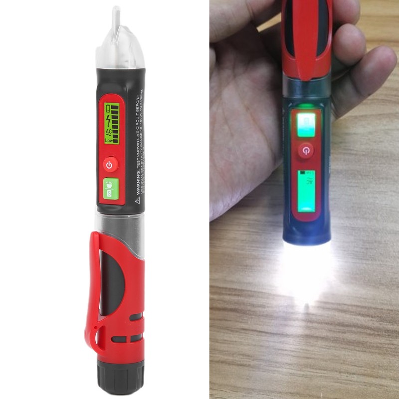 WT3010 LED AC Voltage Tester Non Contact Detector Pen with