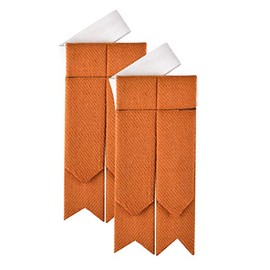 DSS KILT Scottish Traditional KILT HOSE FLASHES for Men-Men's Kilt Accessory (Acrylic Wool, lain Saffron Tartan)