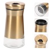 MAGICLULU Salt Pepper Shaker Set Stainless Steel Condiment Bottles Lids