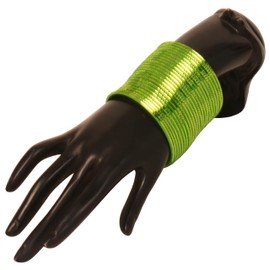 Touchstone New Indian Bollywood Choice Handcrafted Exemplary Peeled Deep Ditch Surface Vintage Textured Parrot Color Exotic Designer Jewelry Bangle Bracelets Set of 24. for Women.