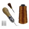 JC Performance Leather Sewing Awl Quick Stitch Repair Tool Set