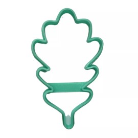 AJT OAK LEAF OUTLINE FALL LEAVES COOKIE CUTTER MADE IN USA PR5086