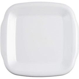 Noda Horo Hollow Lid Square for M/ L Size Stocker with Handle, Square Type, L, Made in Japan, White Series HFS-ML
