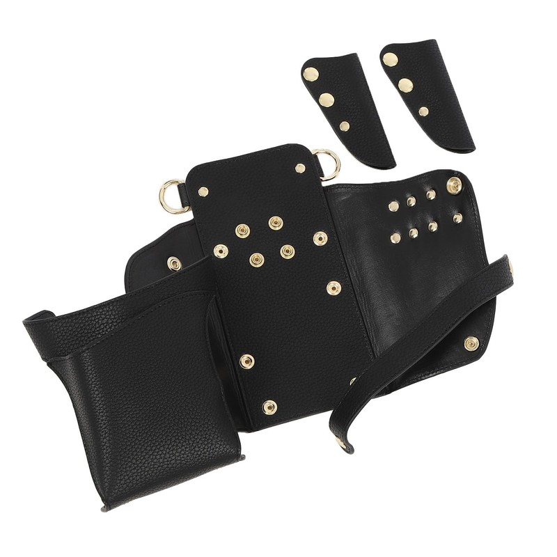 DEEDS Luxury Style Siena with Chain, Black (Grooved), 4-6 Scissor