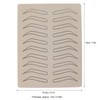 10 Pieces Eyebrow Tattoo Practice Skin, Professional Rubber Soft Microblading
