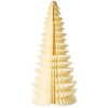 Holiday Time 35 inch Tall Paper Honeycomb Christmas Tree Decoration
