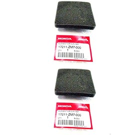 Honda 2 Pack Genuine 17211-ZM7-000 Air Cleaner Element Fits GXH50 GXV50 WX15