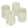 Tsuchino Clear Leg Cap for Pipes, 0.37 inches (9.5 mm),