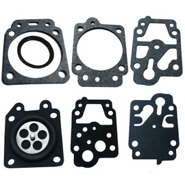 HRuiRed K20-WYJ Carburetor Rebuild Kit Replacement for D20-WYJ K10-WYB Honda GX25 GX35 HHB25 HHH25