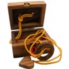 Love Me - Wooden String Puzzle Box