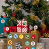 Christmas Advent Calendar Stickers, 16 Sheets/192pcs 1-24 Advent Calendar Stickers