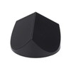 Reflector Corner Prism, φ25.4mm Trihedral Retroreflector Optical Glass Copper Plated