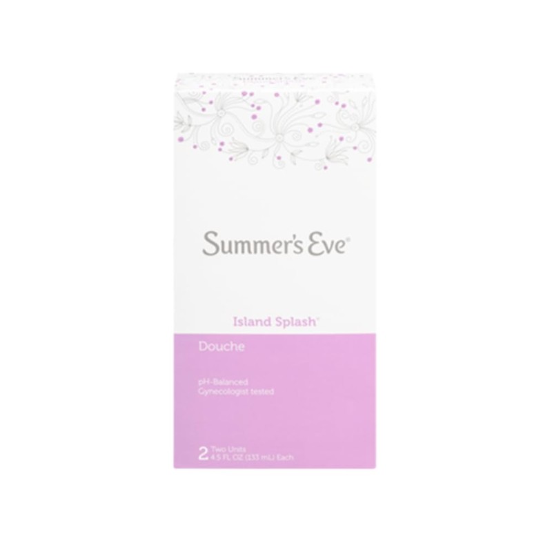 Summer's Eve Douche, Island Splash, 2 Units, 4.5 oz Each