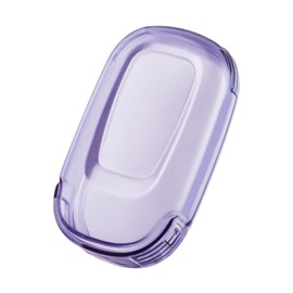 OFFCURVE Transparent Key Fob Cover for Honda, Car Key Case Compatible with 2022 2023 Honda Civic Accord HR-V CR-V Pilot Sport SI EX EX-L Touring 5 Buttons Smart Key Protector Car Accessories, Purple