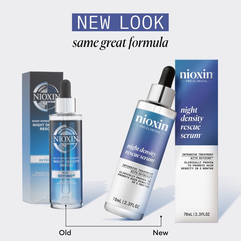 Nioxin Night Density Rescue Serum Overnight Hair Thickening Serum 70ml