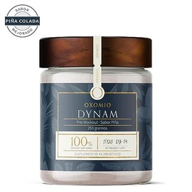 Dynam de OXOMIO - Endure (Pre-Workout (25 porciones) L-Citrulina DL-Malato 2:1,  Beta Alanina , Creatina (HCL y Micronizada) , Té Verde (Camellia Sine