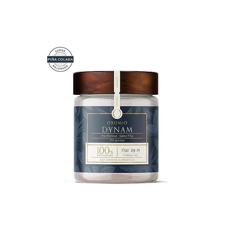 Dynam de OXOMIO - Endure (Pre-Workout (25 porciones) L-Citrulina DL-Malato