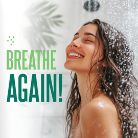 CLEVERFY Cleverfy Shower Steamers for Aromatherapy - Menthol & Eucalyptus Set of 18 Shower Bombs