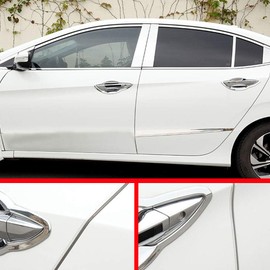 ESUPPORT 16ft 5M U Shape Car Door Moulding Rubber Scratch Protector Strip Edge Guard Trim Seal Transparent