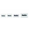 Helix Small Classic Eraser (Box of 72),White,30MM