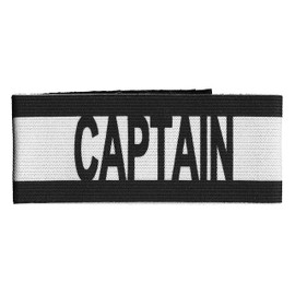 Kwik Goal International Captain's Arm Band, Black
