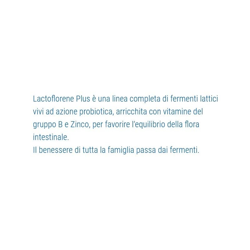 Lactoflorene PLUS Fermenti lattici vivi ad azione probiotica - 70