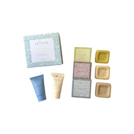 TRINETI Dead Sea Soap Dead Sea Mud & Jojoba 30g Set of 3, Gift Wrapping Included, Facial Cleansing Soap, Eucalyptus Scent, Mud Soap, Clay Facial Cleanser, Facial Wash Soap, Solid Soap, Luxury Dead Sea