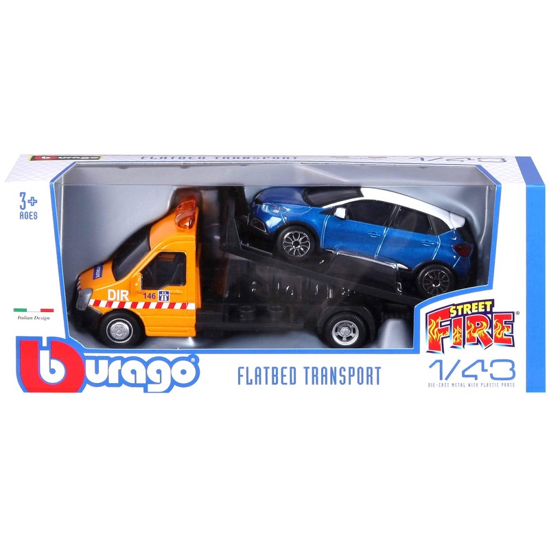 Bburago B18-31400 StreetFire Tow Truck Other License 1:43 STREET FIRE