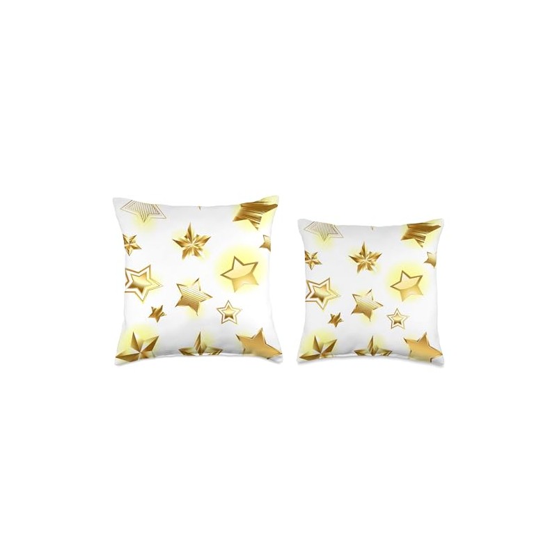 Twinkle Glowing Stars Throw Pillow