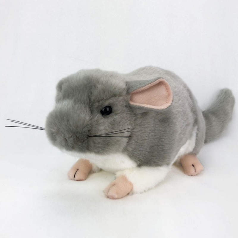 Cute Simulation Chinchilla Plush Toys Simulation Rat Mouse Soft Stuffed