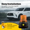 Blazer International 195C43A LED Amber Warning Beacon with Magnetic Base