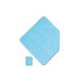 Baby Boum 671COOL A2TU Kapuzenhandtuch, 75 x 75 Coolay A2, azur
