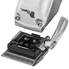 Fagaci Fusion Clipper Ceramic Fade Blade Silver 5X Longer Sharpness