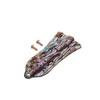 Alnicov Guitar Truss Rod Cover，Natural Abalone Shell Truss Rod Cover，with