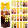 24 Pack Softball Cups with Lid Bow Straw Bulk 13.5