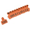 100Pcs TPU Pig Cow Ear Tag with Number 001‑100 Ear