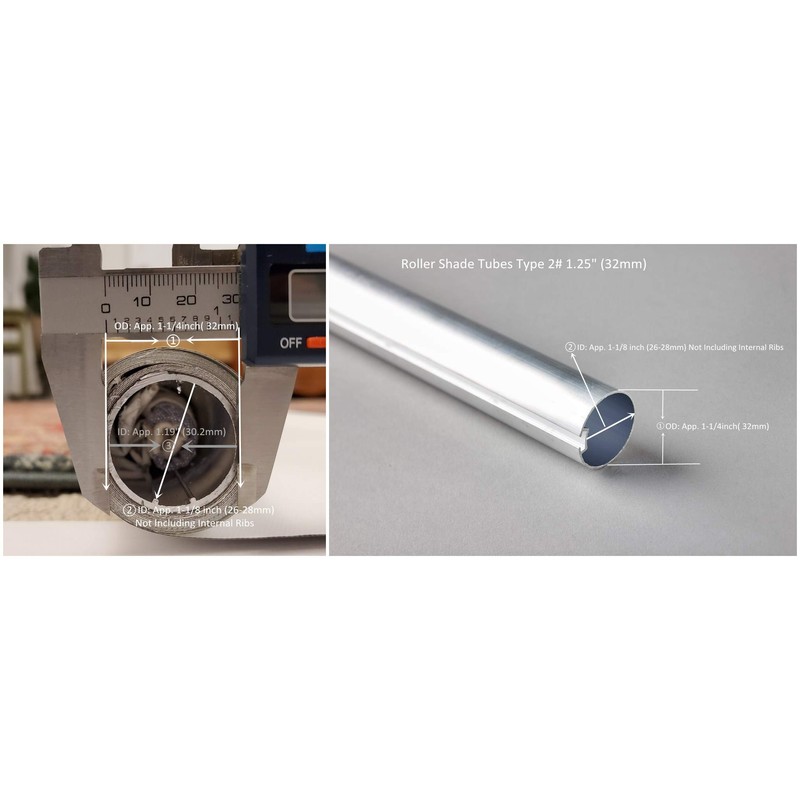 Rollerhouse 1.25" (32mm) Battery Powered Electric Shade Motor, Blinds Tubular