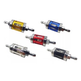 mtz Filtro De Gasolina Para Motos Universal Aluminio Motonetas