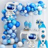 Astronaut Balloons Rocket Balloons for Space Themed Birthday Party Decorations
