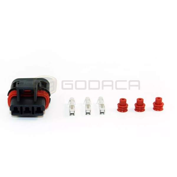Godaca 1x Connector 3-way 3 pin for Mass Air flow