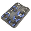 Toolzone 5pc Mini Soft Grip Plier Set in Zip Case
